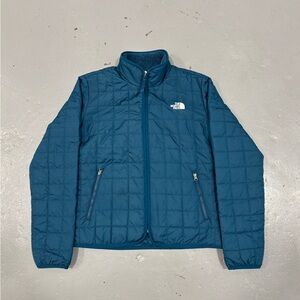 The North Face Woman’s Teal Puffer Jacket
